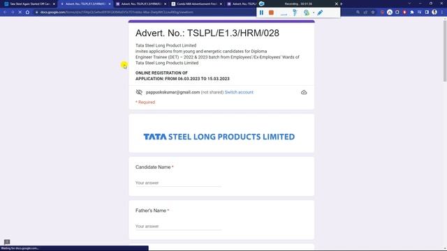 TATA Steel Again Started Biggest Off Campus Hiring 2023 & 2022 Batch Latest Preparation Material PD смотреть онлайн