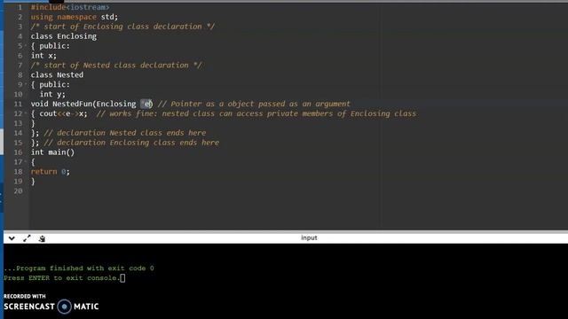 4 Nested Class смотреть онлайн