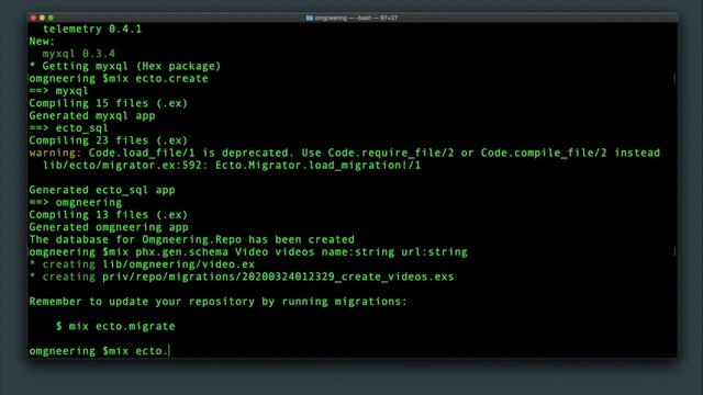 Basic Elixir/Phoenix app with MySQL database - Part 1 - Elixir/Phoenix on Digital Ocean смотреть онлайн