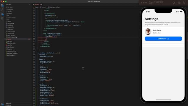 #30 Building a Tabbed Settings Page in React Native смотреть онлайн