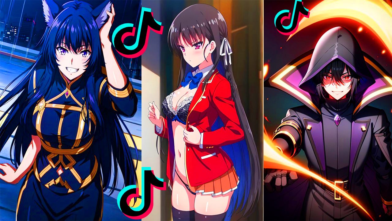 Аниме - Подборка аниме TikTok - Крутые моменты №7