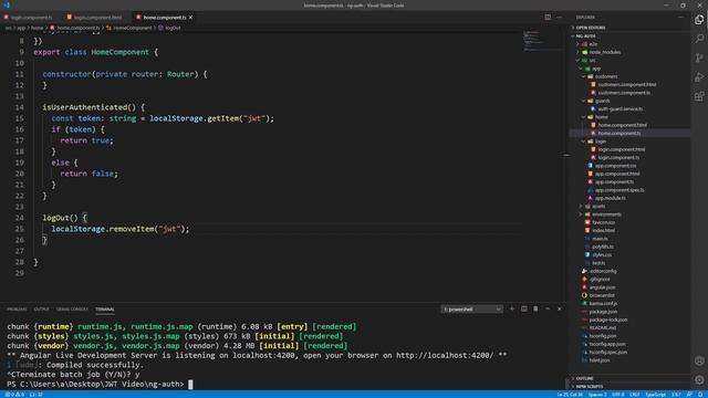 ASP.NET Core Authentication with JWT and Angular - Part2 смотреть онлайн