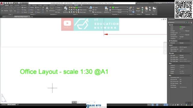 AutoCAD Training Course - 070 - Text in Paper Space смотреть онлайн