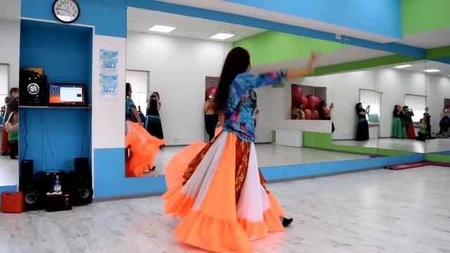 МК и постановка цыганского танца от НАТАЛЬИ БОЖКОВОЙ (АЛХЕНА). Оленегорск - 12.06.2016г. смотреть онлайн