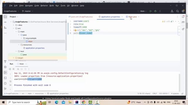 Avaje Config Demo | Avaje Config Service | Read From Application Properties Using Avaje Config Lib. смотреть онлайн