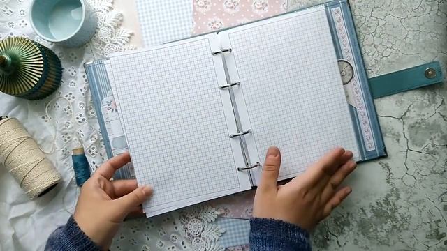 Блокнот на кольцевом механизме. Коллекция "МурТильда" ScrapMania смотреть онлайн