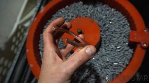 Удачная полировка меди в галтовке