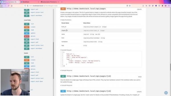 Using the BookStack REST API with Node.js