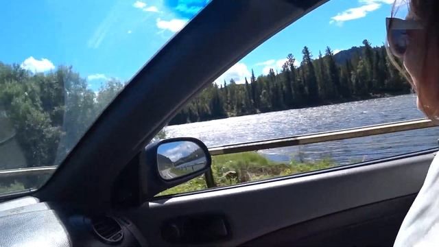 На машине на Алтай! Собираем кедровые шишки. Село Каракокша. смотреть онлайн