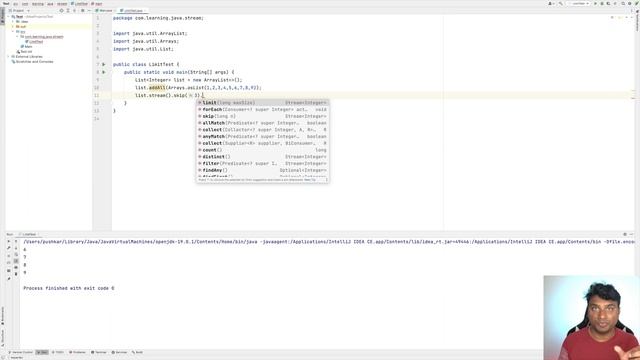 Skip Method of Java Stream API смотреть онлайн