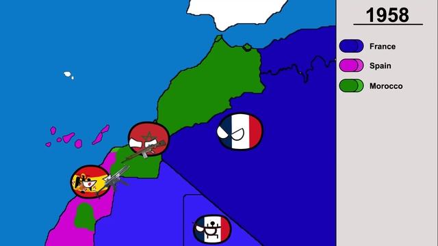 History of Morocco 1900 - 2021 Countryballs смотреть онлайн