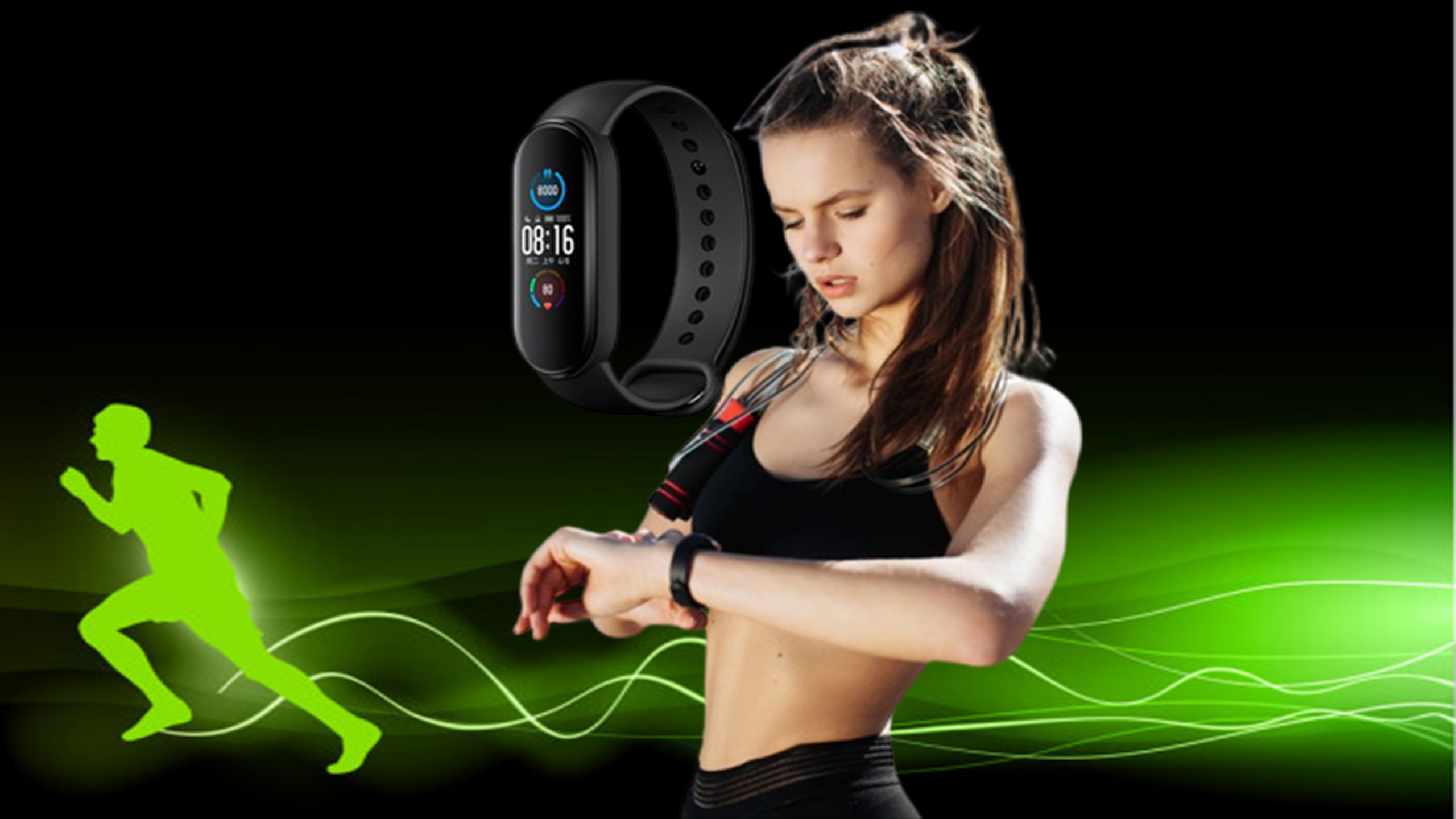 XIAOMI Mi Smart Band 6 NFC Фитнес Браслет-Обзор смотреть онлайн