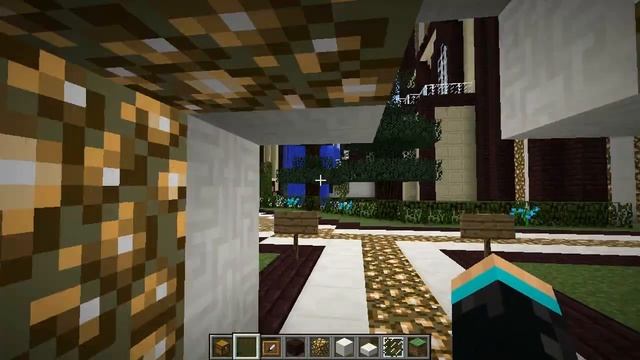 Minecraft Small Server Spawn point idea смотреть онлайн