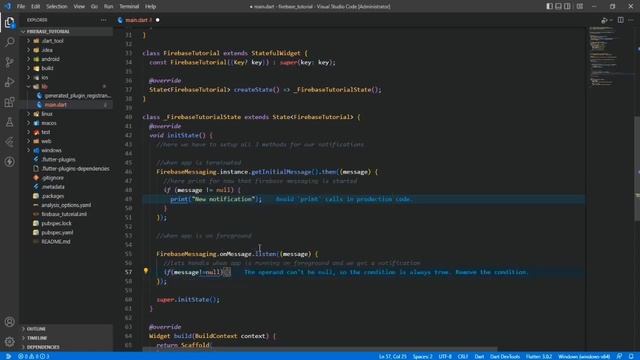 Flutter Firebase Push Notifications States | Firebase Firebase Cloud Messaging смотреть онлайн