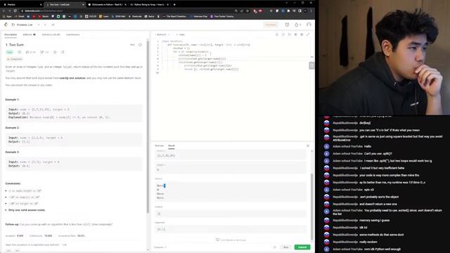 ? LIVE ? Solving Coding Interview Questions! смотреть онлайн