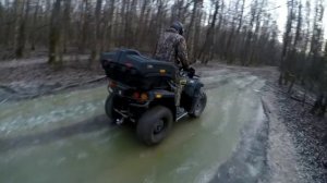 Стелс гепард 650 и Русская механика 800.чеховские atvисты.