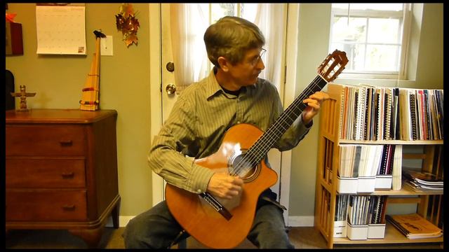 And I Love Her, for solo guitar смотреть онлайн