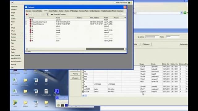 mikrotik hotspot user manager API смотреть онлайн