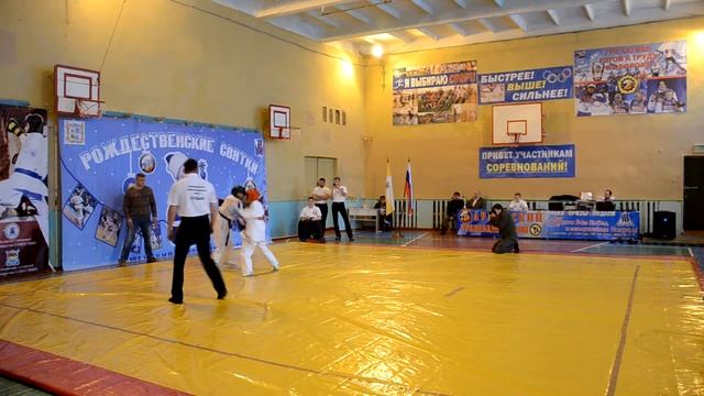 Рождественские святки. Соревнования по АРБ. Есаулец. Настя Лациник (2). (Шпаковка 2016) смотреть онлайн