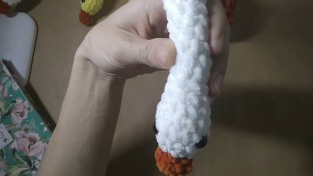 МК Гусь-тянучка крючком смотреть онлайн