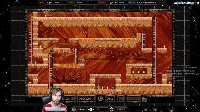 CS Plays Lode Runner: The Mad Monks' Revenge, Pt. 3 смотреть онлайн
