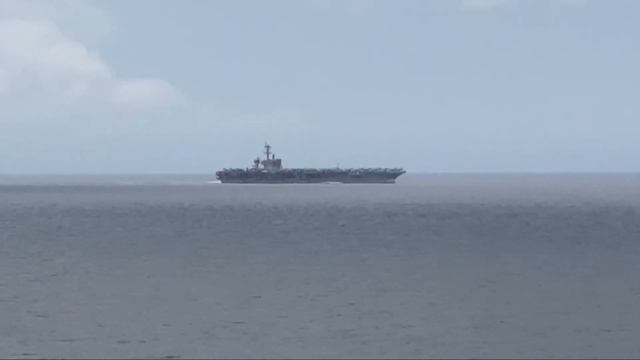 Американский авианосец ноябрь 2021. Южно-Китайское море. American aircraft carrier. #sealife смотреть онлайн