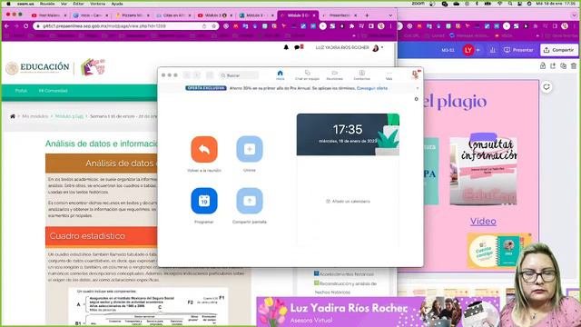 Módulo 3 👩🏻🏫- G 45 🖥 2022 🌟 Espacio abierto con tu asesor virtual ⏰⌛ S1 miércoles смотреть онлайн