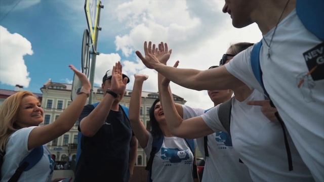 Фото-кросс по центру Санкт-Петербурга на электросамокатах Samokat.City смотреть онлайн