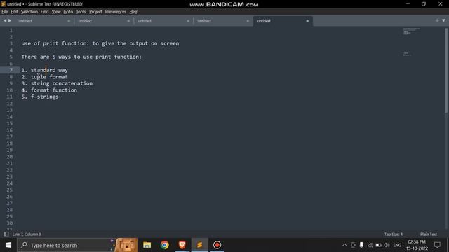 #10 Different ways to use print function in python || Explained in 1 minute || DWARKA CODING CLUB смотреть онлайн