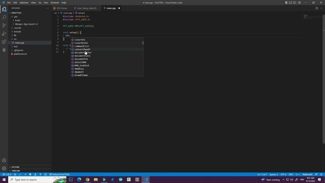 How to program TTGO T-Display using PlatformIO IDE смотреть онлайн