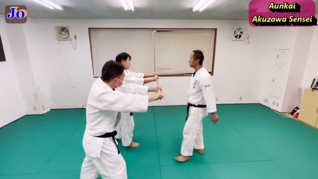 阿吽会式・杖を使って体の力を伝える方法／How to use a ”Jo” to transfer physical strength. смотреть онлайн