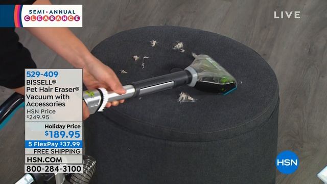 BISSELL Pet Hair Eraser Vacuum with Accessories смотреть онлайн