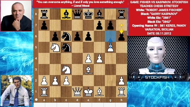 Stockfish Robot Teaches How You Can Think Like Chess Genius | Bobby fischer vs kasparov | Levy смотреть онлайн