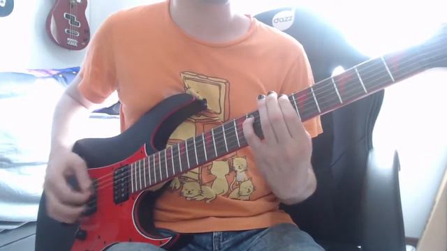 I Am All of Me - Crush 40 Guitar Cover смотреть онлайн