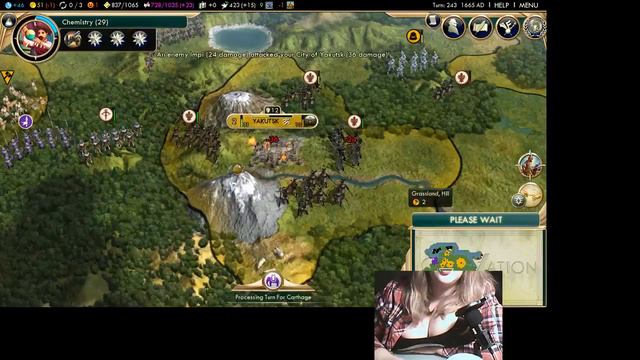 Civilization V Live Stream 3 смотреть онлайн