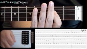 [ PINK - Try ] how to play part 2/2 [ free guitar lesson ] with tabs
