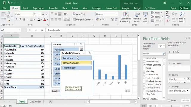 Cara Membuat Grafik Dengan Pivot Tabel смотреть онлайн