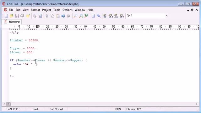 PHP Training Companies In Jaipur|PHP Tutorial 23 Logical Operators смотреть онлайн