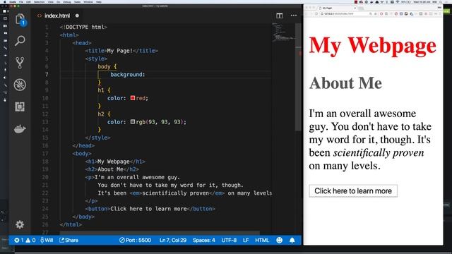 HTML CSS Tutorial for Beginners - Web Development Tutorials For Beginners смотреть онлайн