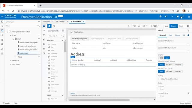 Parent Child Relationship in Oracle Visual Builder Cloud Service смотреть онлайн
