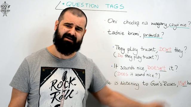 Question Tags | ROCK YOUR ENGLISH #71 смотреть онлайн