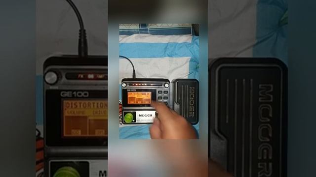 How To Edit And Save On GE100 Mooer ( SOLO )