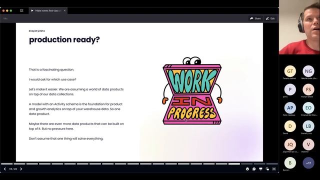 Data Modeling Meetup Munich: An Introduction to Activity Schema with Timo Dechau смотреть онлайн