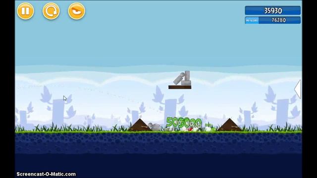 Angry Birds level 1-14 смотреть онлайн