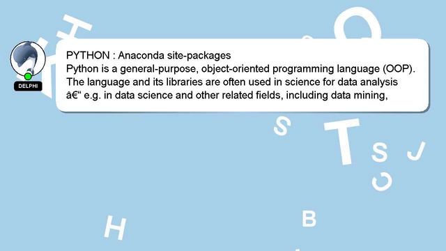 PYTHON : Anaconda site-packages смотреть онлайн