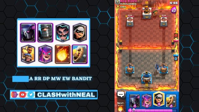 TOP 3 DECKS FOR SUDDEN DEATH CHALLENGE - CLASH ROYALE смотреть онлайн