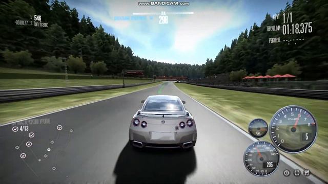 NFS SHift spa francorchamps circuit смотреть онлайн