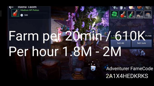 BLACK DESERT MOBILE NEW MAP FARMING смотреть онлайн