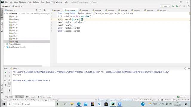 Introduction to Python Sympy Library | DevIncept смотреть онлайн