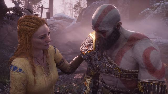 God Of War Ragnarok - Кратосу в последний раз сниться его жена Фэйя, перед походом на Асгард